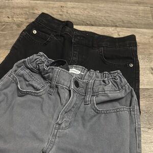 Old Navy Black and Gray Jeans Casual Comfort
